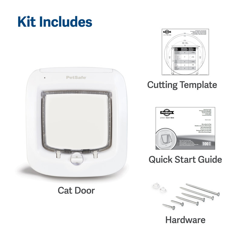 View of PetSafe® Microchip Cat Flap Door & Reviews | Wayfair